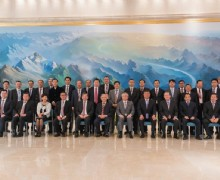 2015年10月 高泉庆先生与新加坡中华总商会一行北京考察